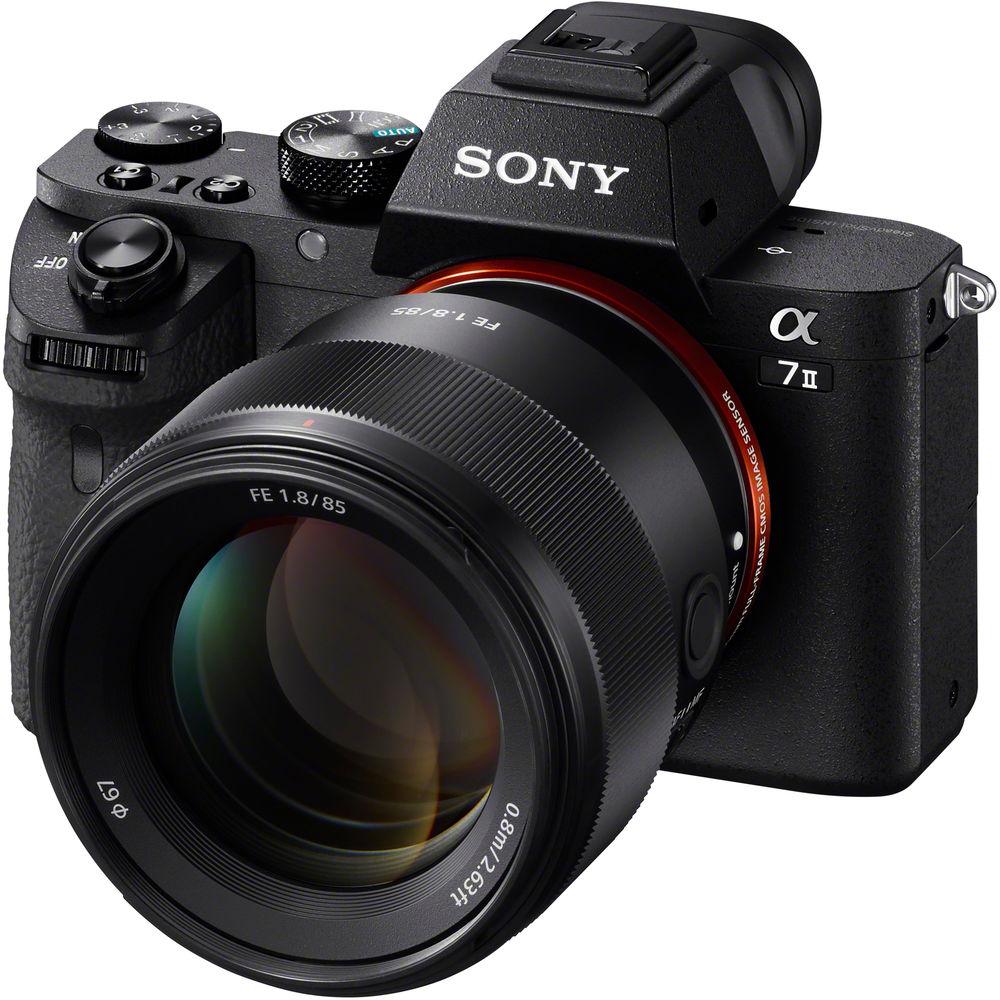Sony FE 85mm f 1.8 Lens