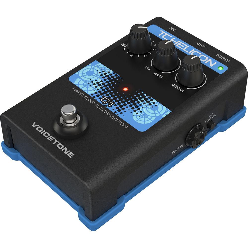 TC-Helicon VOICETONE C1 Stompbox Onstage Vocal Pitch Correction