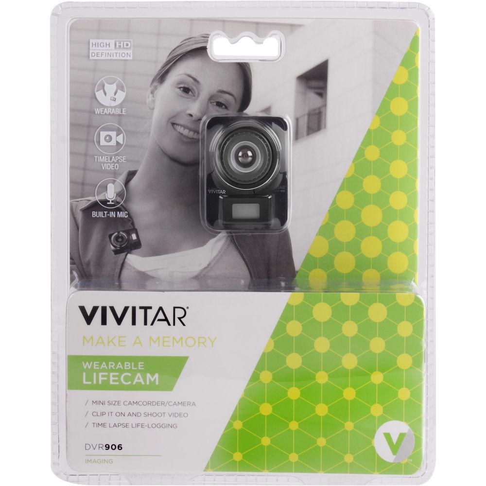 Vivitar DVR 906HD LifeCam Wearable Camcorder