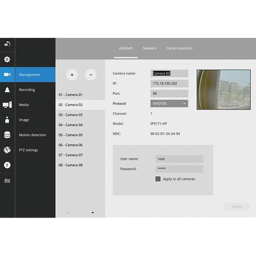 Vivotek ND9541P 32-Channel 12MP NVR with 16 PoE Ports