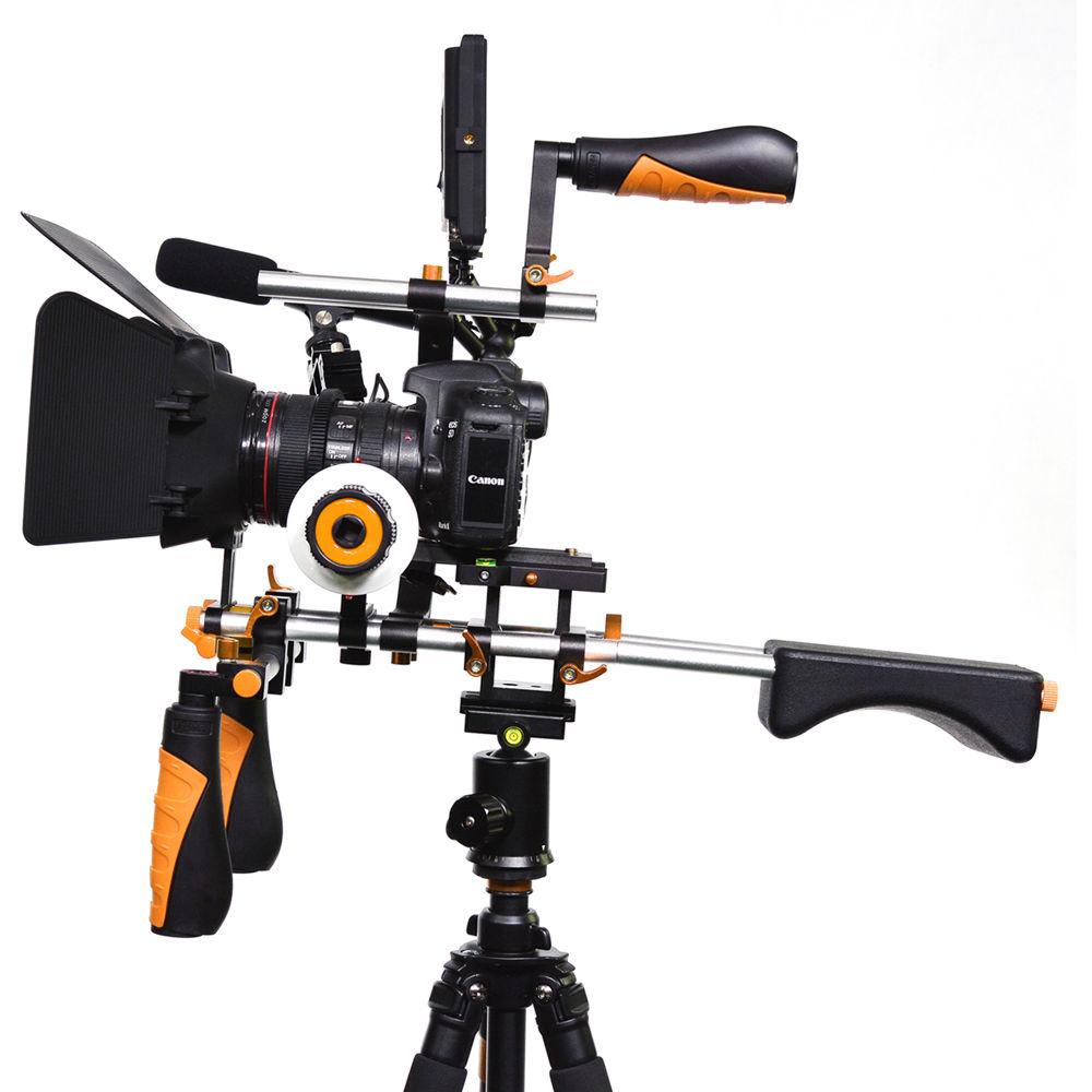 YELANGU Shoulder Rig for DSLR, Mirrorless, and DV Cameras