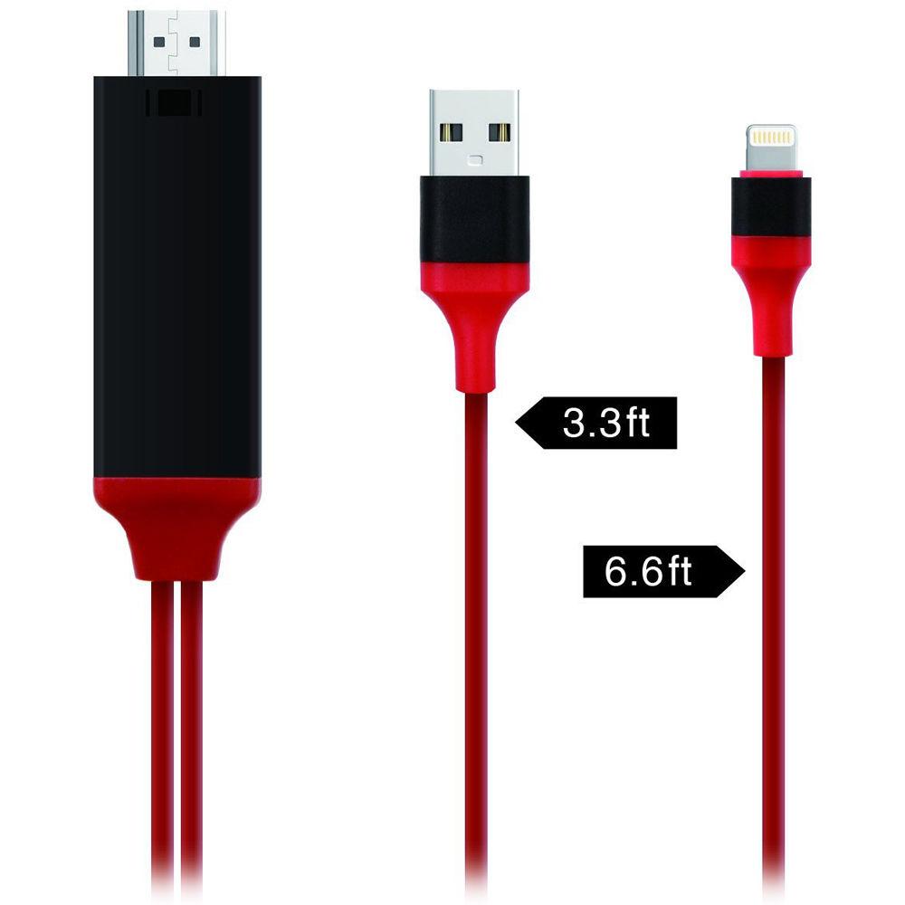 AAXA Technologies Lightning to HDMI Presentation Cable for Apple iPhone iPad