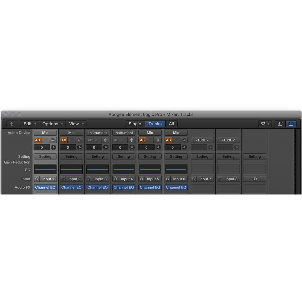 Apogee Electronics Element 88 16x16 Thunderbolt Audio I O Box for Mac