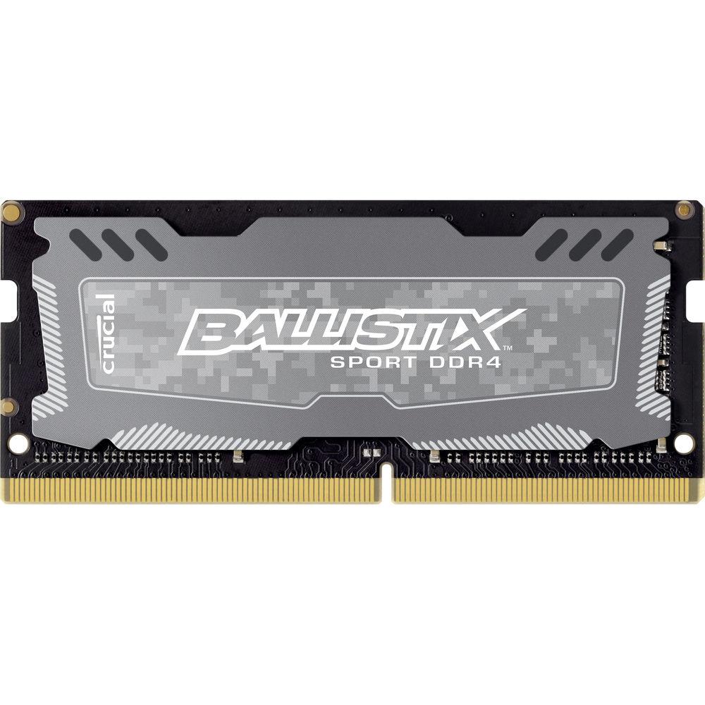 Ballistix 8GB Sport LT Series DDR4 2400 MHz SO-DIMM Memory Module