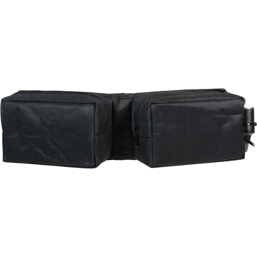 Bescor PRB-7XLRNC Starved Electrolyte Battery Belt Cigarette and 4-Pin XLR Connectors, without Charger