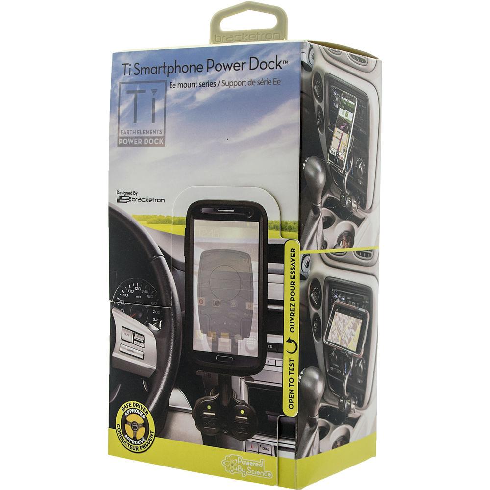 Bracketron Ti Smartphone Power Dock for Select Smartphones and Portable Devices