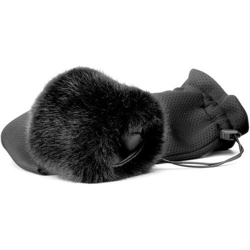 Bubblebee Industries Spacer Bubble Shotgun Mic Windshield with Short-Haired Fur Slip-On