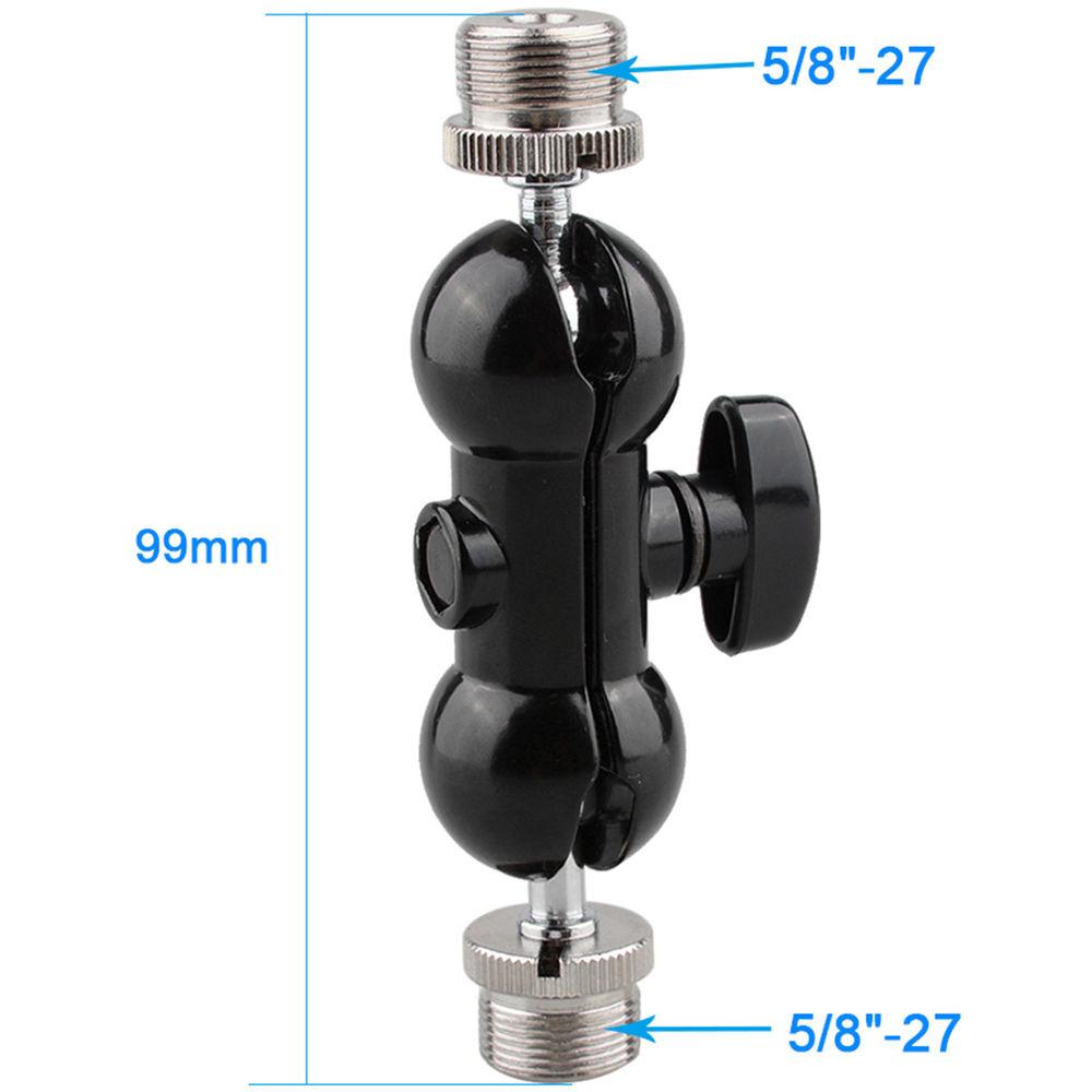 CAMVATE Mini Ball Head Camera Mount for Microphones