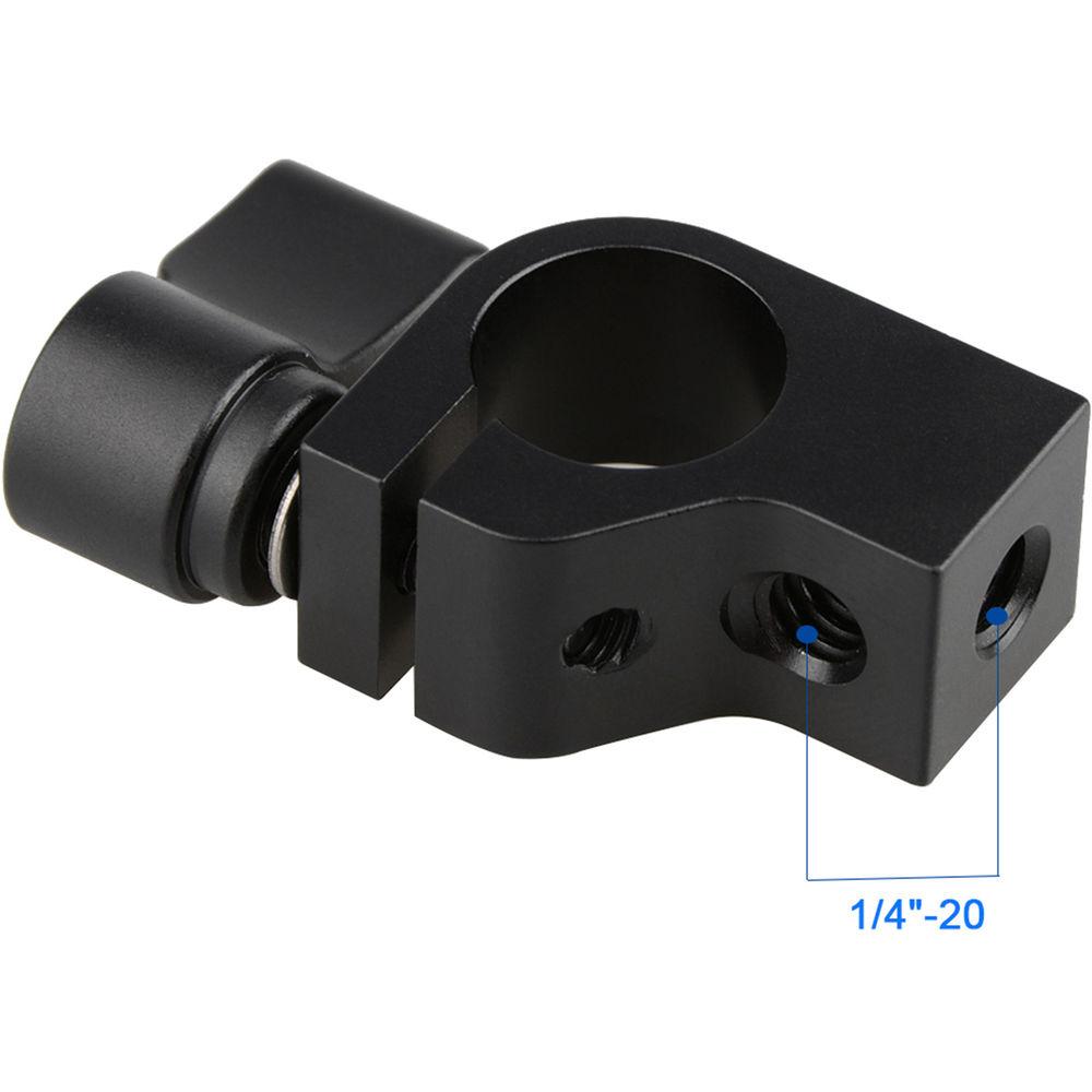 CAMVATE Single 15mm Rod Clamp with 1 4"-20 Threads