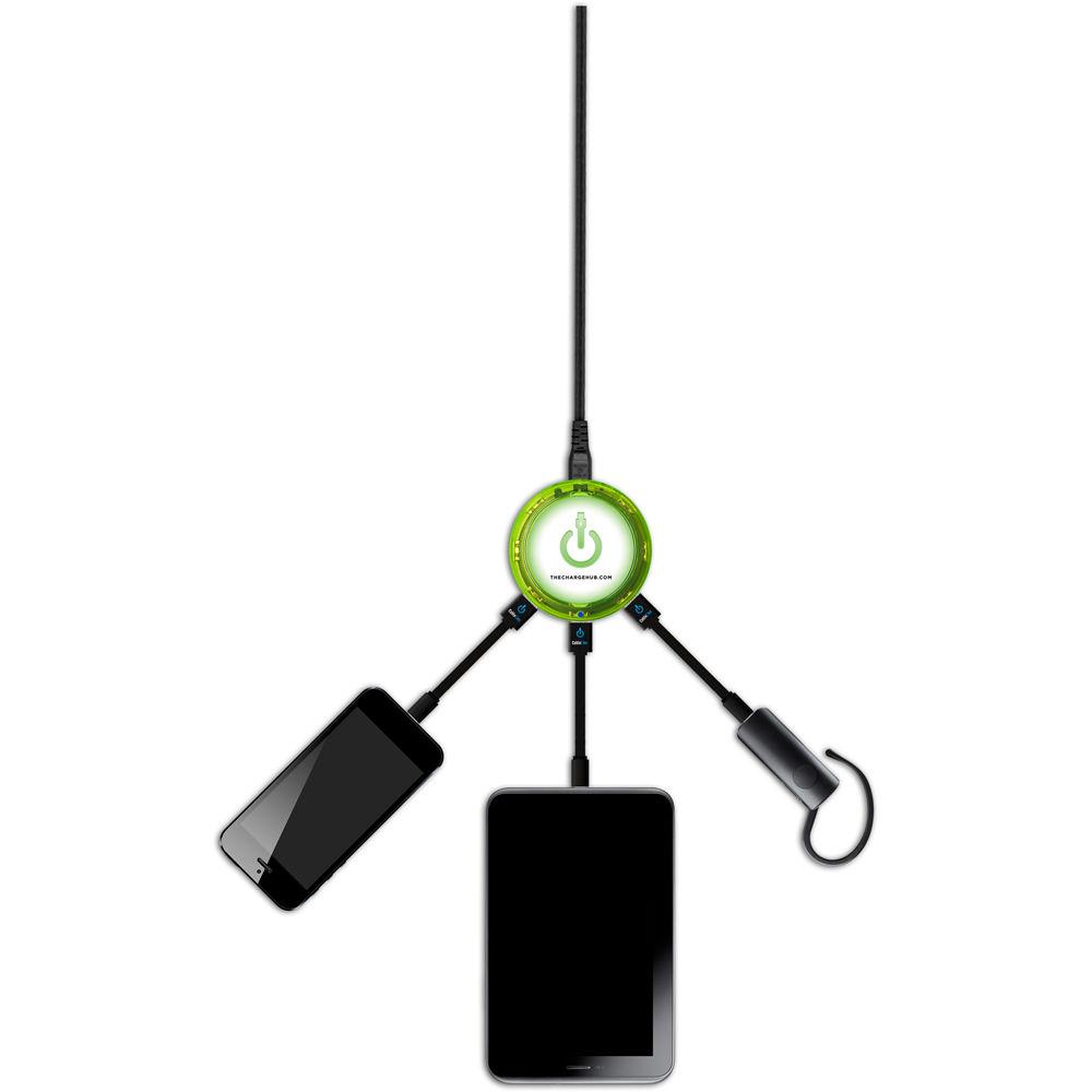 ChargeHub X3 3-Port Round USB Charging Station