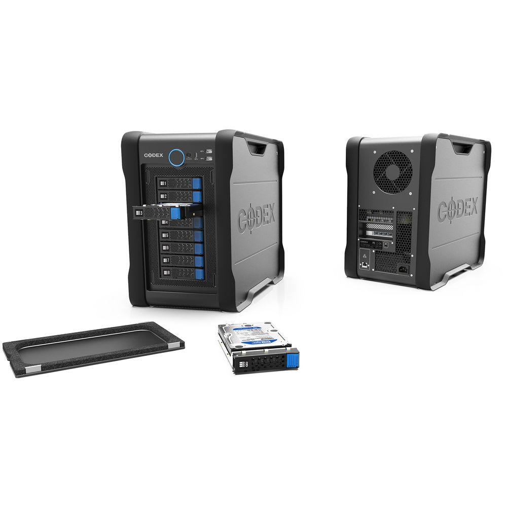 Codex Digital Media Vault 96TB 8-Bay NAS Server