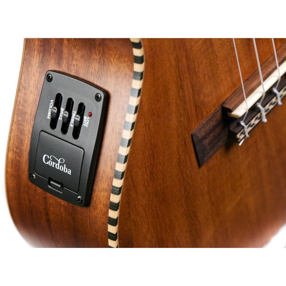 Cordoba 25T-CE 25 Series Tenor Acoustic Electric Ukulele