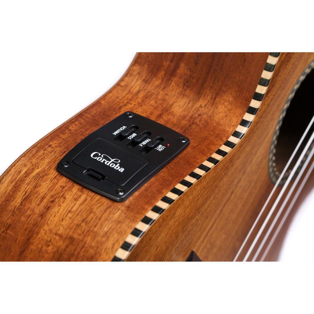 Cordoba 25T-CE 25 Series Tenor Acoustic Electric Ukulele