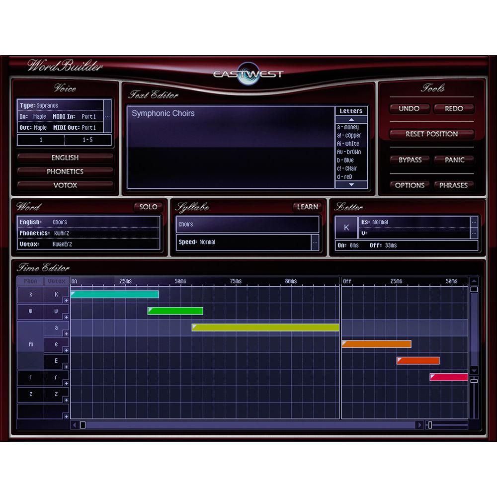 EastWest Symphonic Choirs Gold - Virtual Instrument