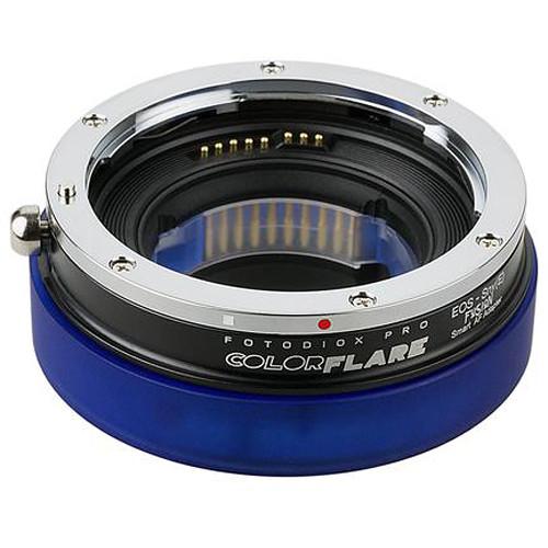 FotodioX ArtFX ColorFlare FUSION Smart AF Adapter for Canon EF EF-S Lens to Sony E-Mount Camera