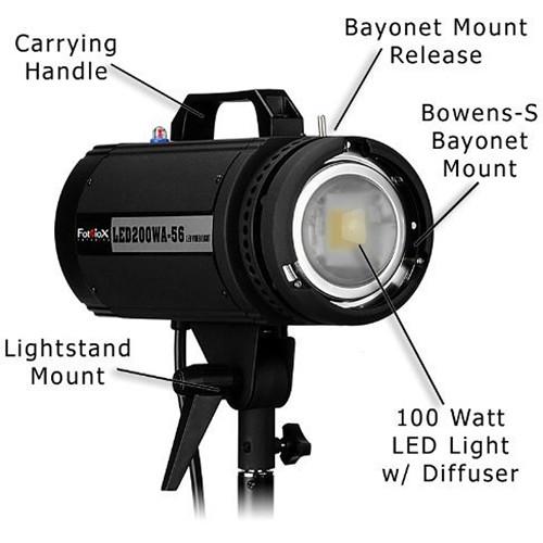 Fotodiox Pro LED-200WA-56 Daylight Studio LED