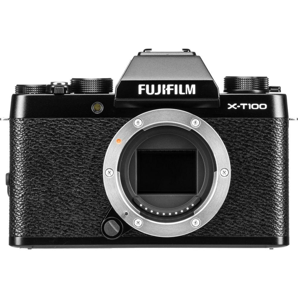 FUJIFILM X-T100 Mirrorless Digital Camera - Open Box