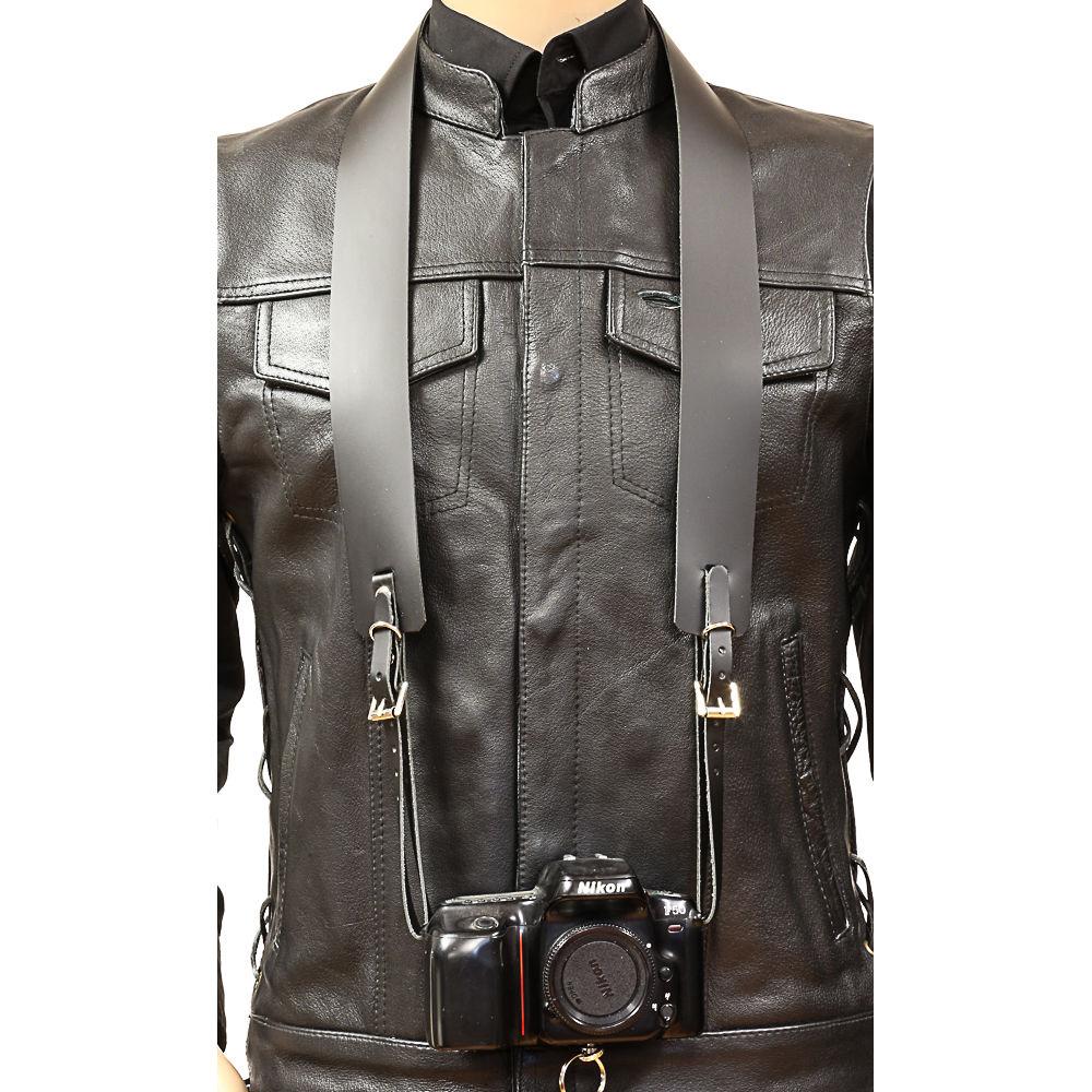 Funk Plus 1.75" Wide Leather Camera Strap with 0.5" Buckle