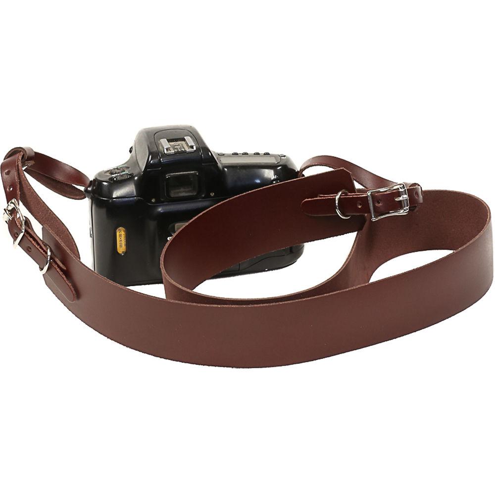 Funk Plus 1.75" Wide Leather Camera Strap with 0.5" Buckle