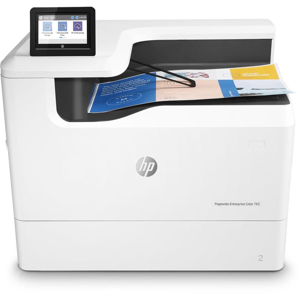 HP PageWide Enterprise Color 765dn Inkjet Printer