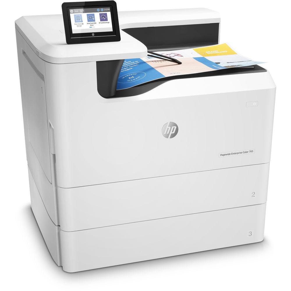 HP PageWide Enterprise Color 765dn Inkjet Printer