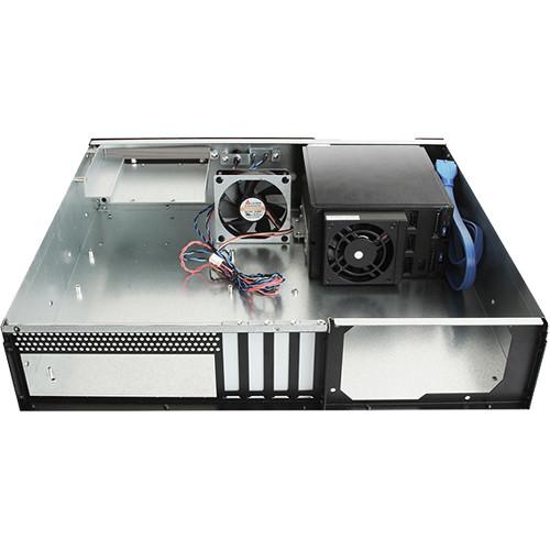 iStarUSA D-230HB-DT 2U Compact 3 x 3.5" Bay Hotswap microATX Desktop Chassis