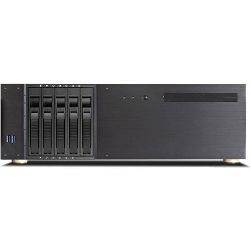 iStarUSA D-350HB-DT 3 RU Compact 5 x 3.5" Bay Hotswap microATX Desktop Chassis