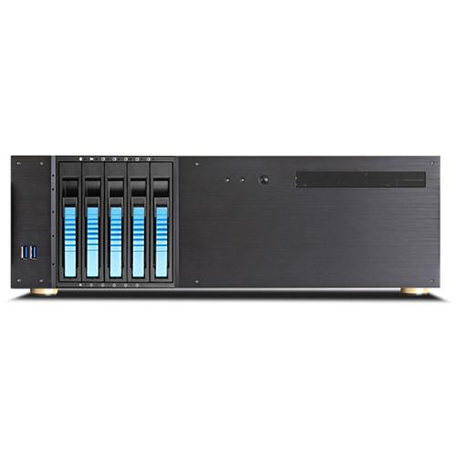 iStarUSA D-350HB-DT 3 RU Compact 5 x 3.5" Bay Hotswap microATX Desktop Chassis