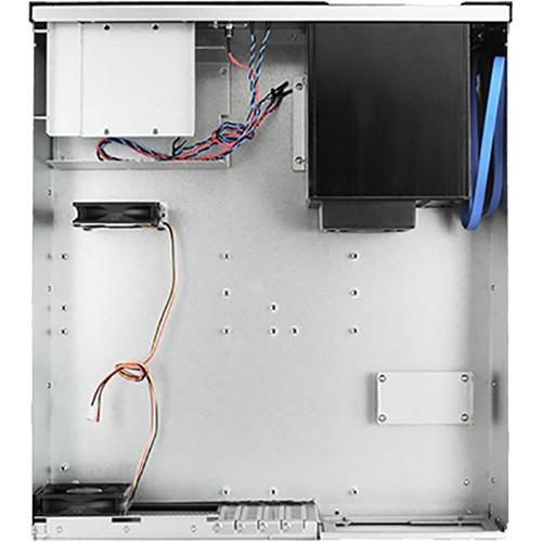 iStarUSA D-350HB-DT 3 RU Compact 5 x 3.5" Bay Hotswap microATX Desktop Chassis