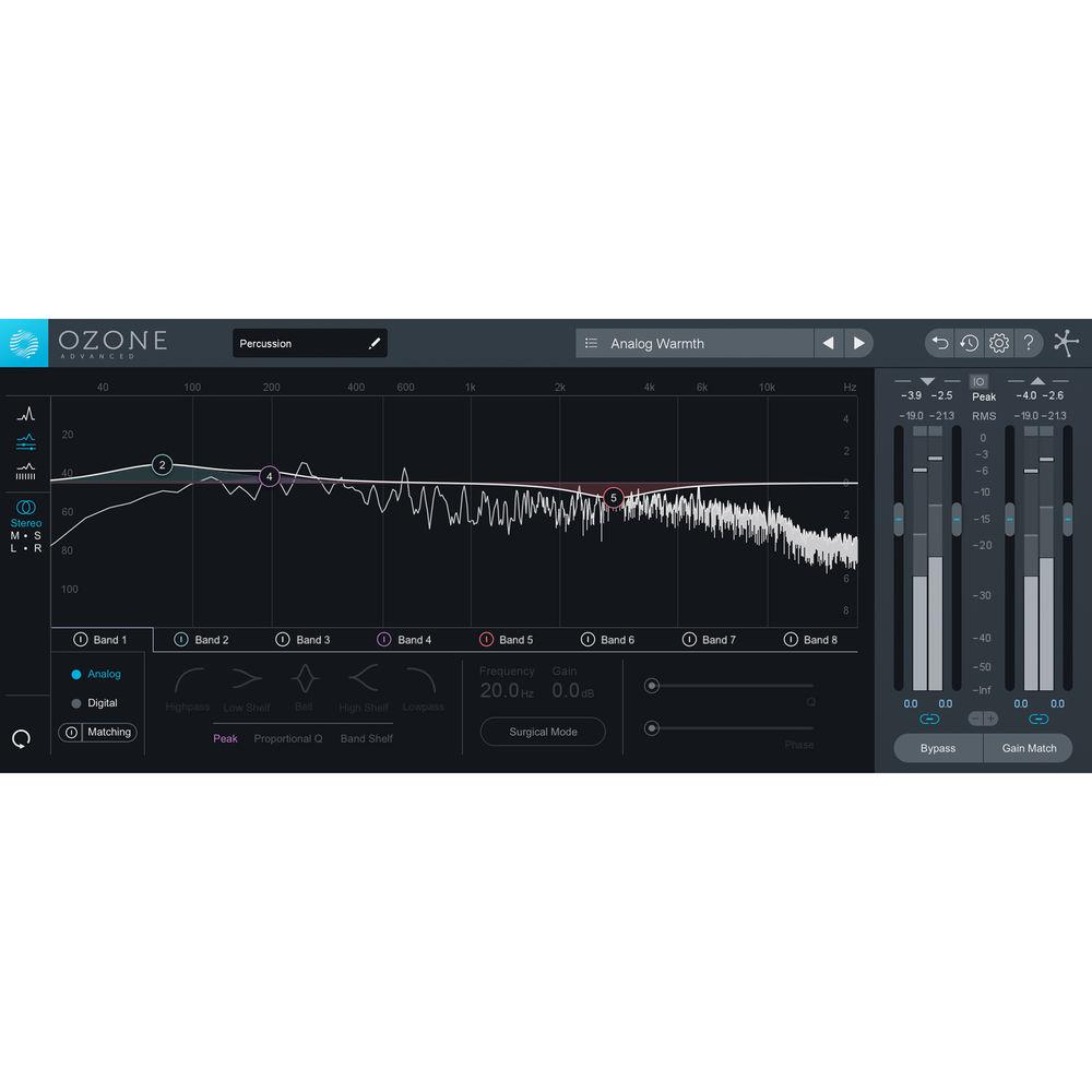 iZotope Ozone 8 Advanced - Mastering Software