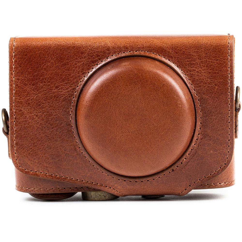 MegaGear Ever Ready Leather Camera Case for Canon PowerShot SX730 HS