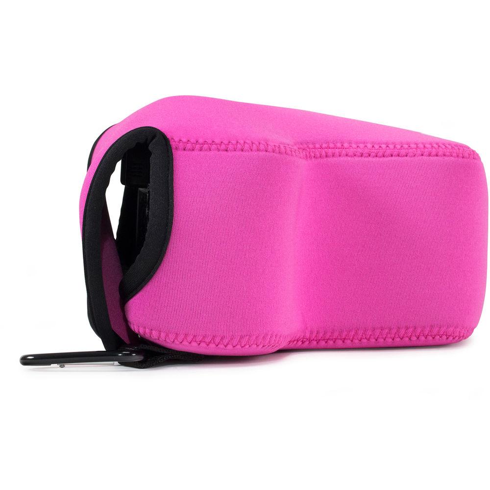 MegaGear Ultra-Light Neoprene Camera Case with Carabiner for Lumix DC-GH5 14-140mm