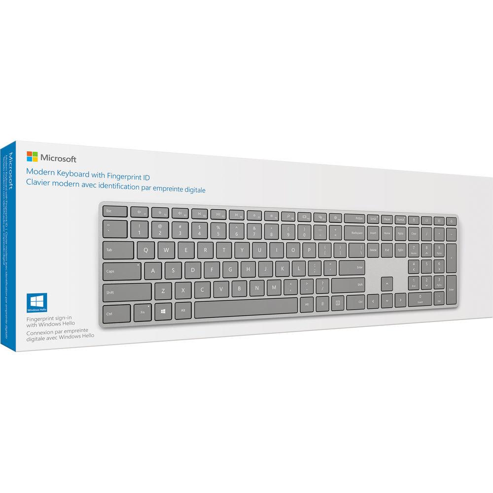 Microsoft Wireless Modern Keyboard with Fingerprint ID