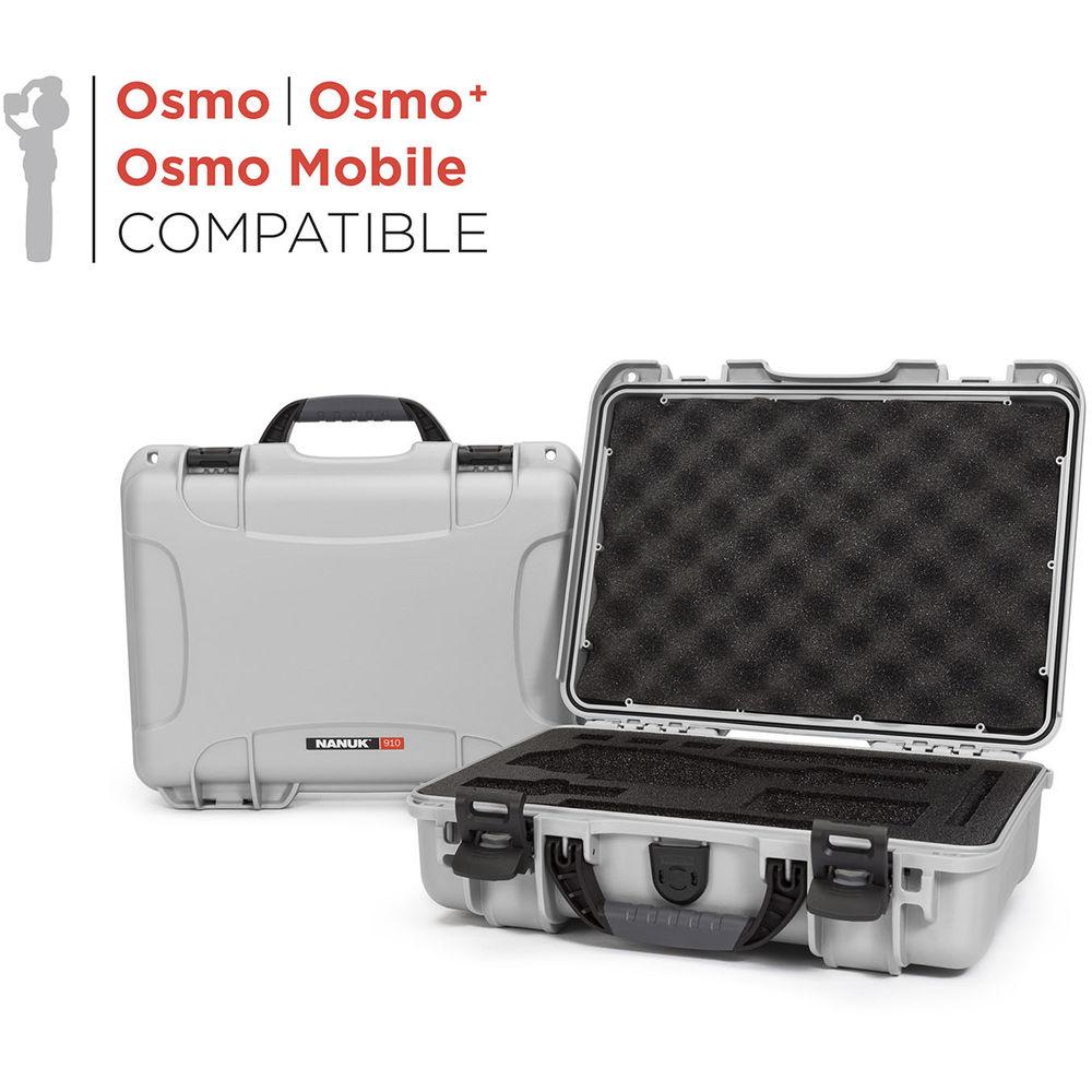 Nanuk 910 Waterproof Hard Case with Insert for DJI Osmo Series