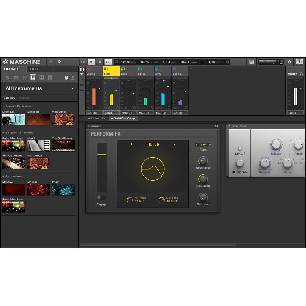 Native Instruments Maschine Jam Production and Performance System