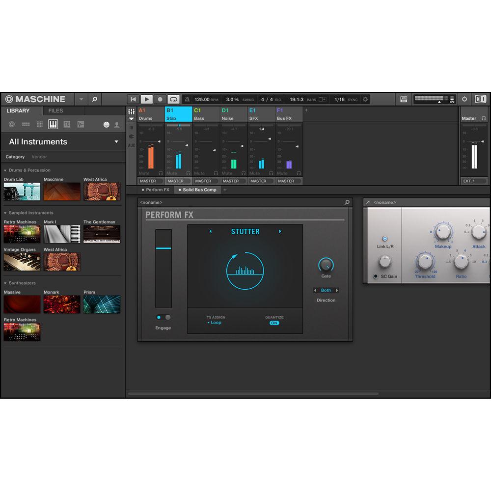 Native Instruments Maschine Jam Production and Performance System