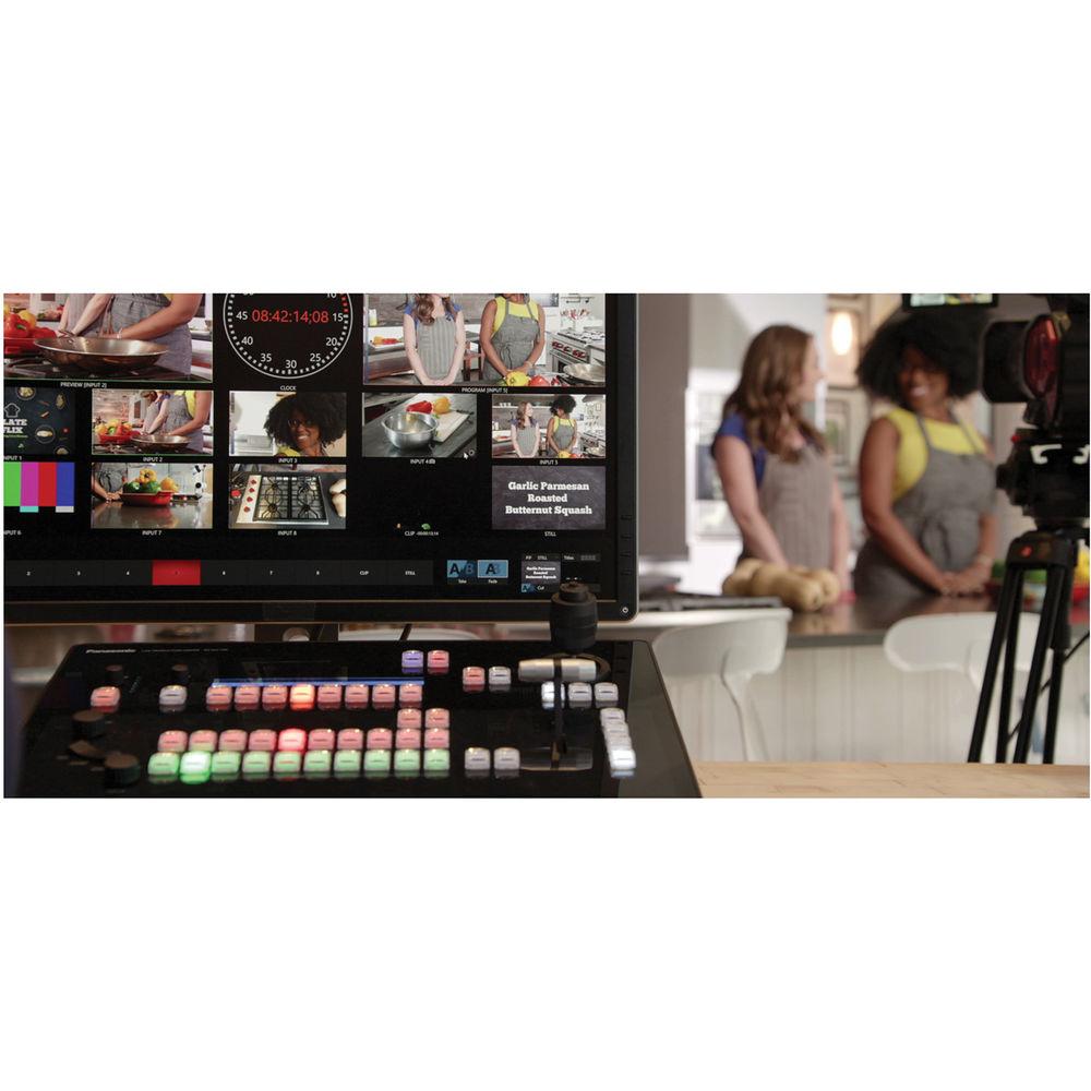 Panasonic Live Production Streaming Switcher Controller and PTZ Camera Controller