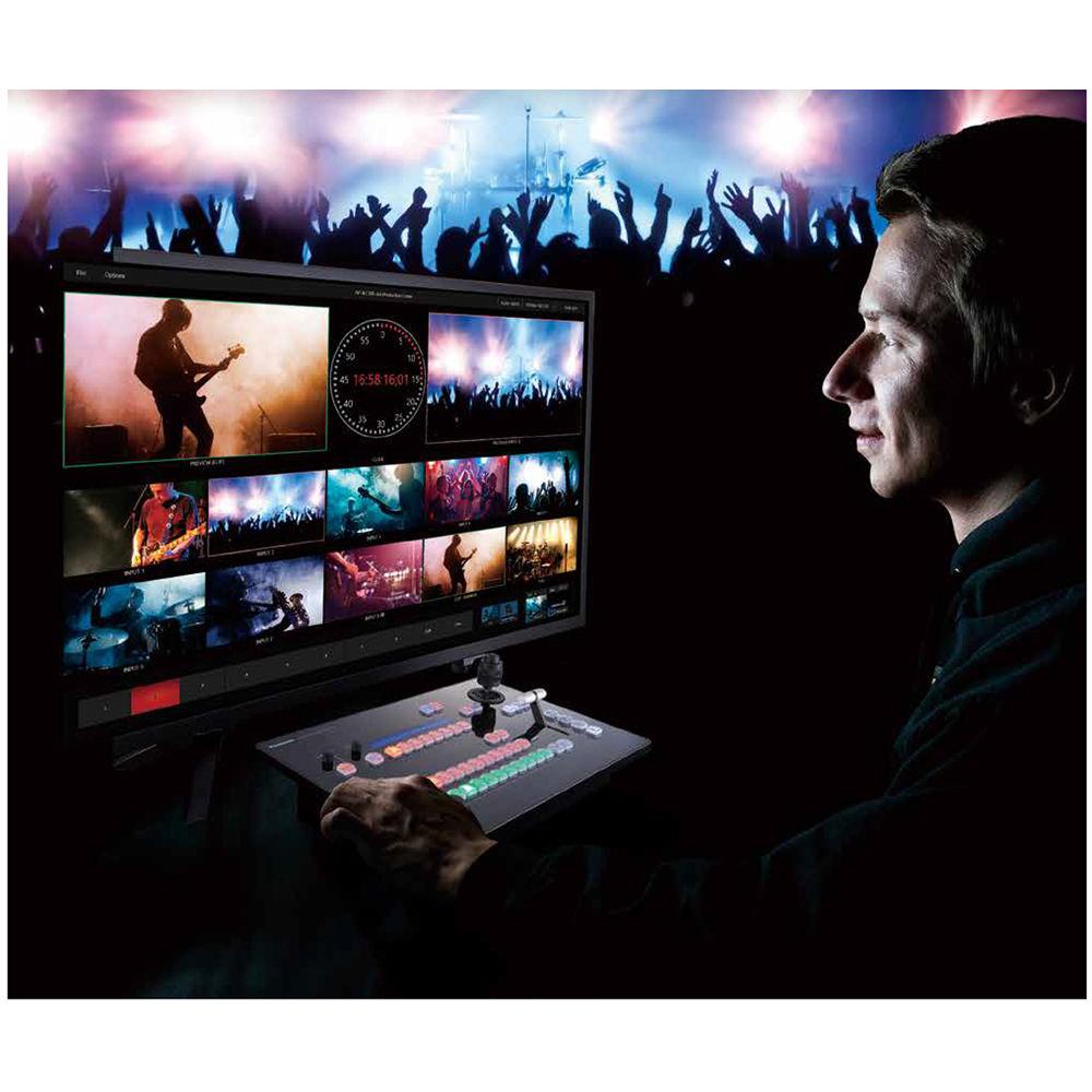 Panasonic Live Production Streaming Switcher Controller and PTZ Camera Controller