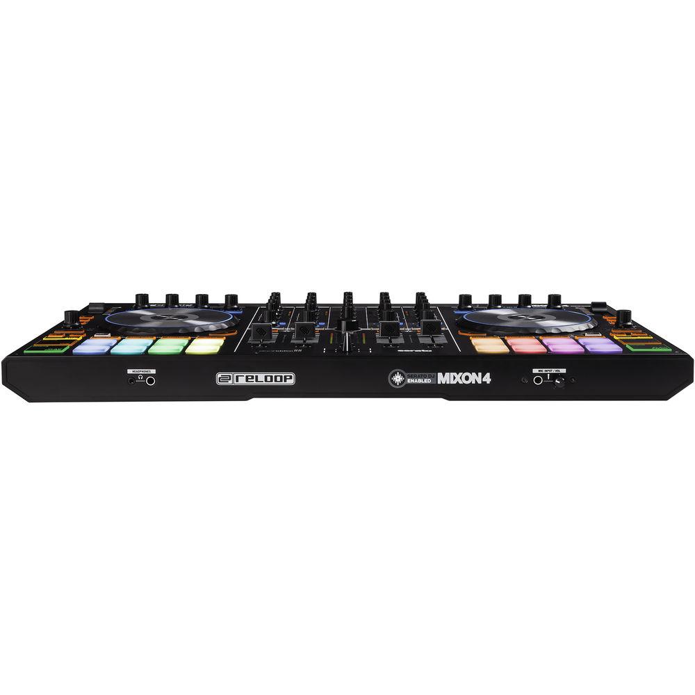 Reloop MIXON 4 DJ Controller for Serato DJ and Algoriddim djay Software