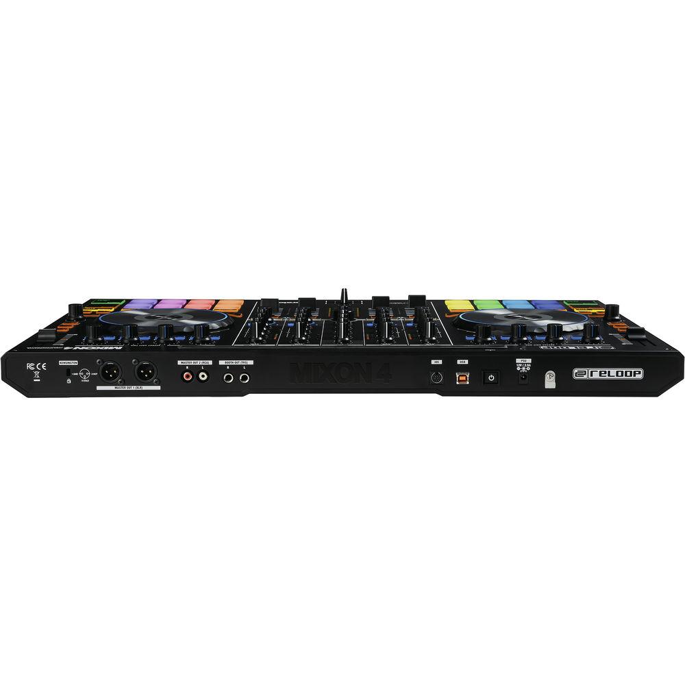 Reloop MIXON 4 DJ Controller for Serato DJ and Algoriddim djay Software