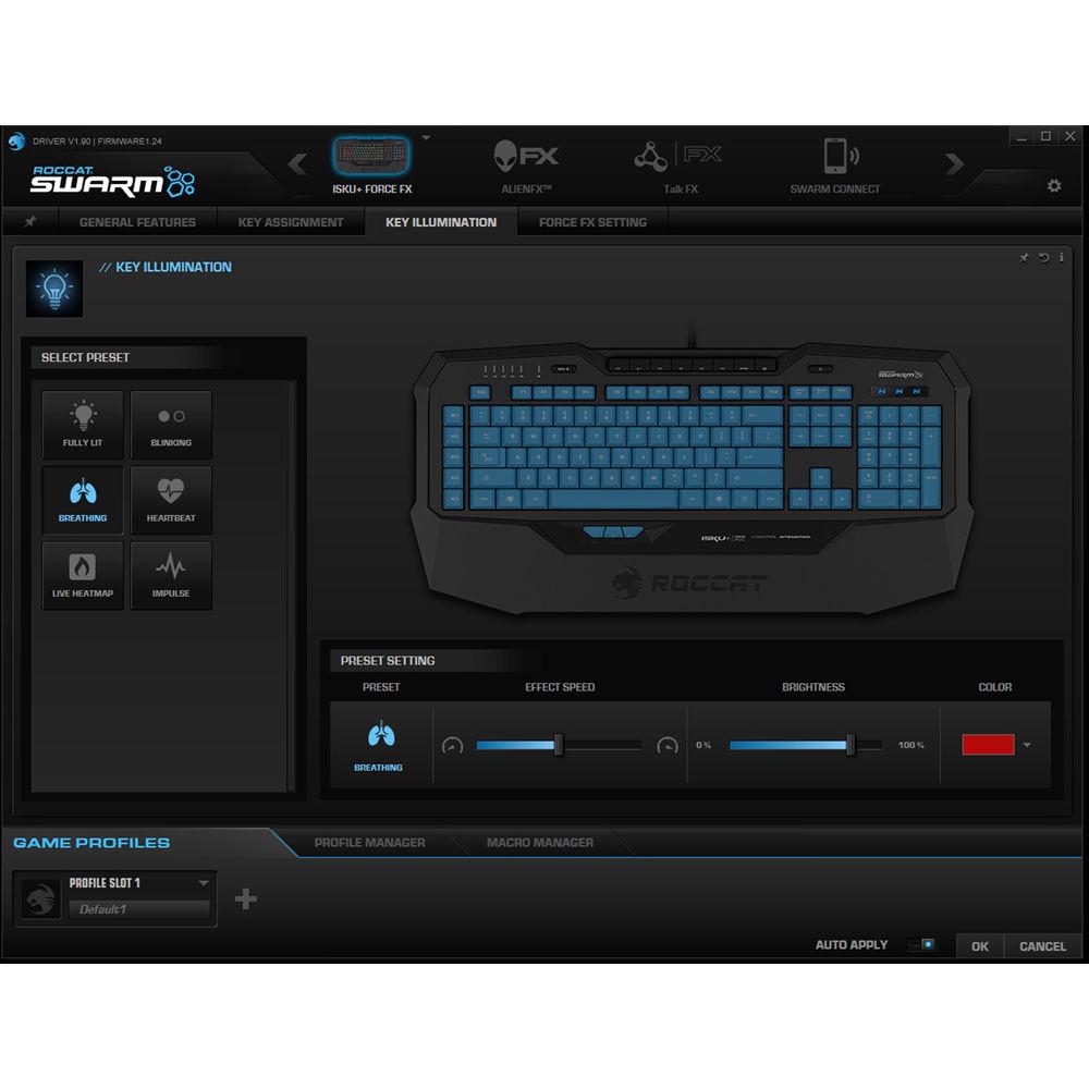 ROCCAT Isku Force FX Gaming Keyboard