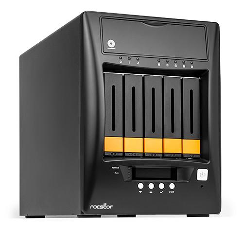 Rocstor Enteroc N56 Desktop NAS Server with Dual Gigabit Ethernet