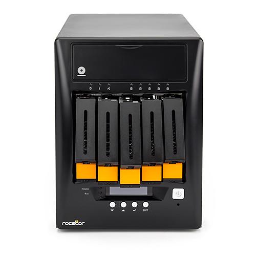 Rocstor Enteroc N56 Desktop NAS Server with Dual Gigabit Ethernet