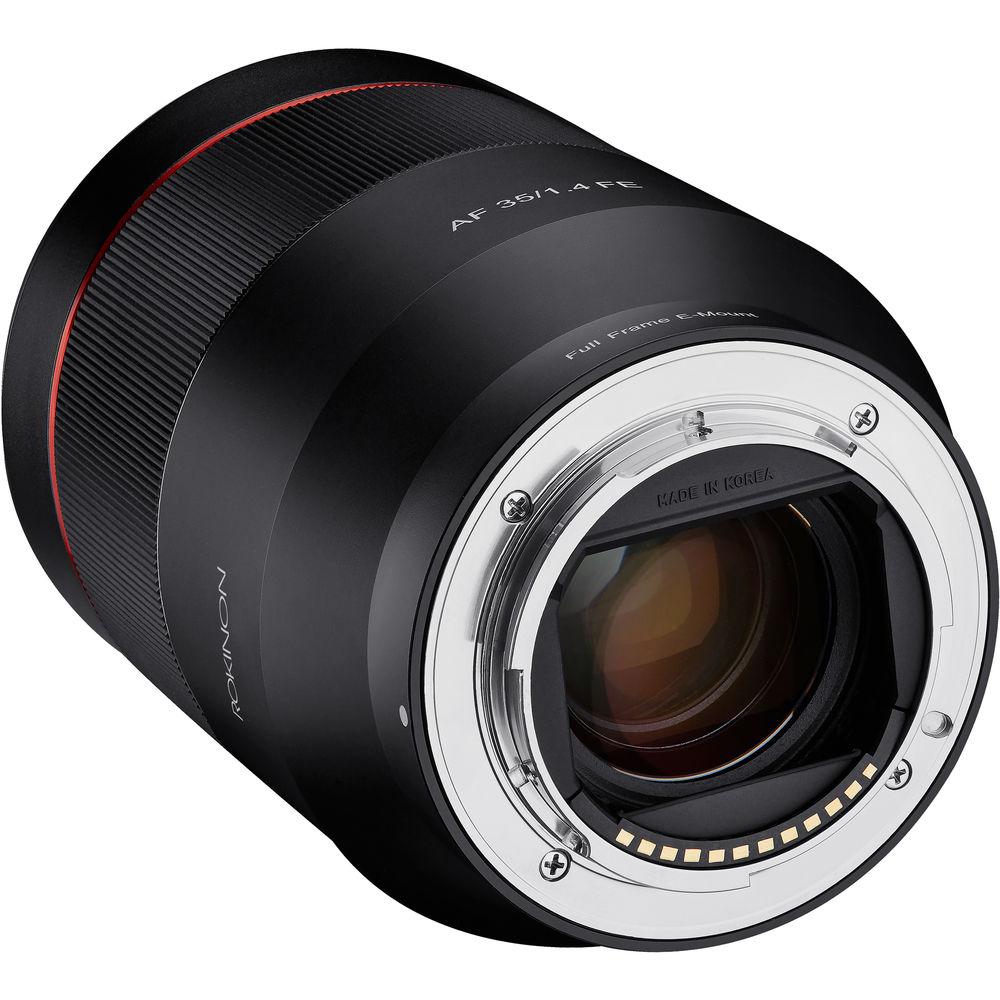 Rokinon AF 35mm f 1.4 FE Lens for Sony E