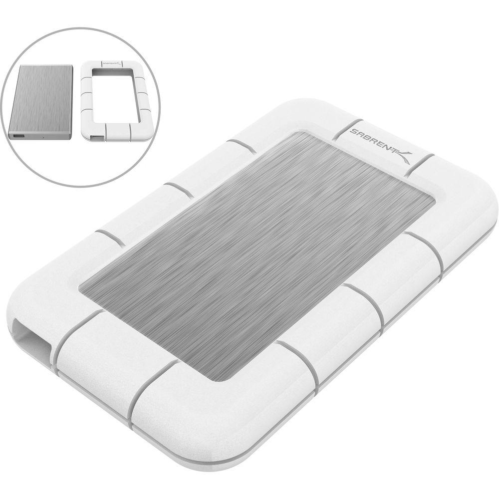 Sabrent 2.5" SATA to USB 2.0 External Hard Drive Enclosure