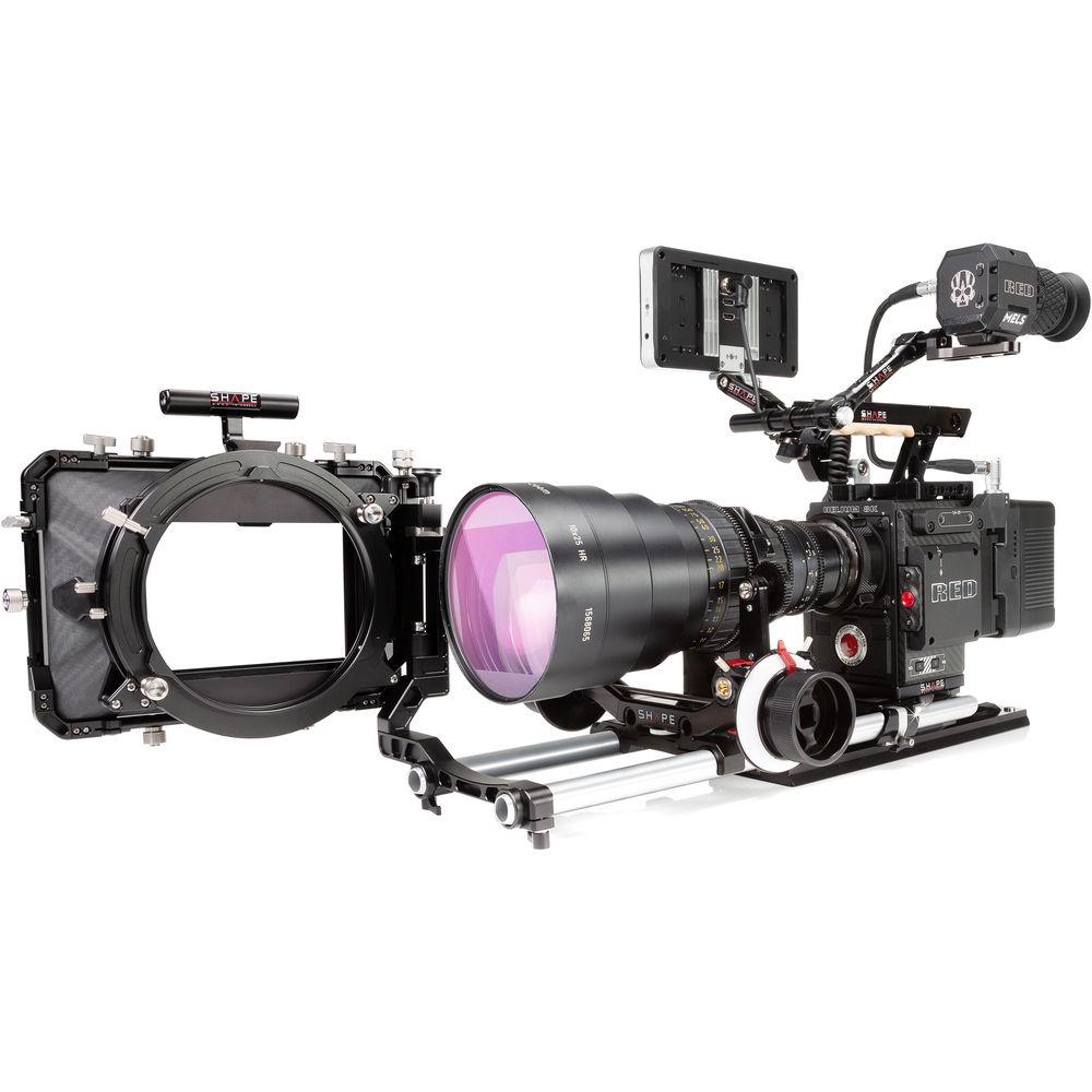 SHAPE ARRI Standard Studio Bridgeplate and 12" Dovetail Plate with 19mm Rods