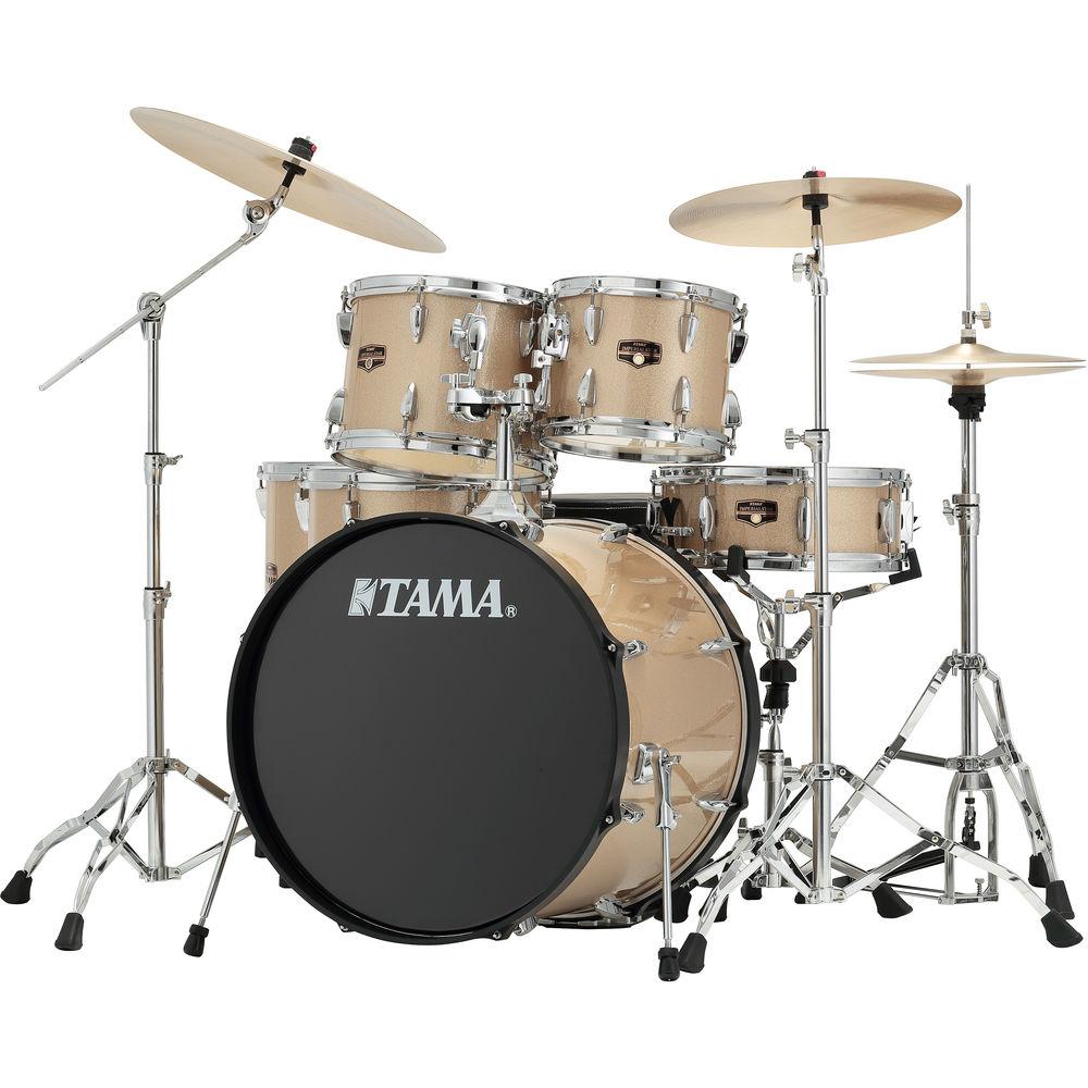 TAMA IP62NCCHM Imperialstar 6-Piece Drum Set with Cymbals