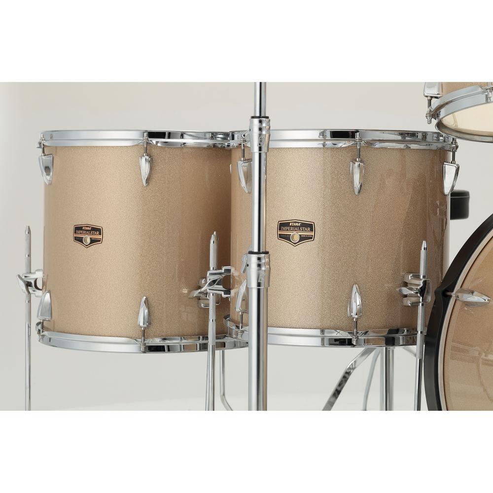 TAMA IP62NCCHM Imperialstar 6-Piece Drum Set with Cymbals