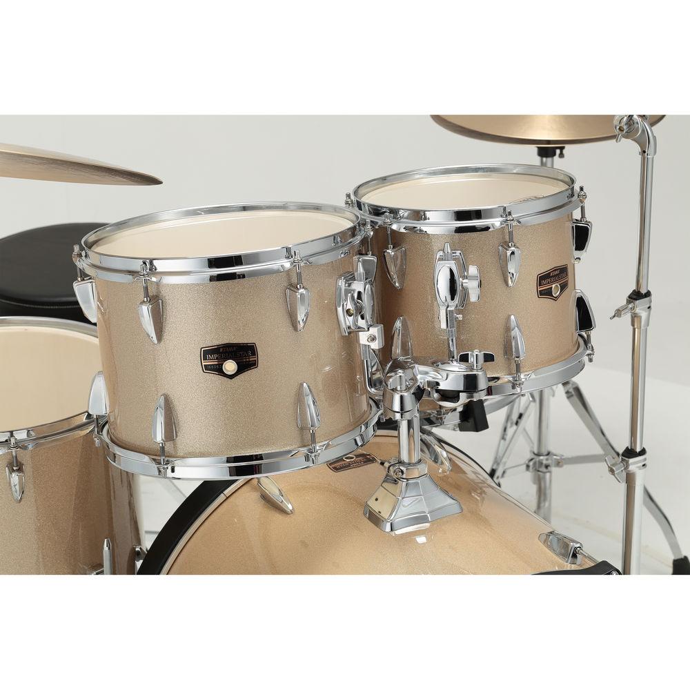 TAMA IP62NCCHM Imperialstar 6-Piece Drum Set with Cymbals