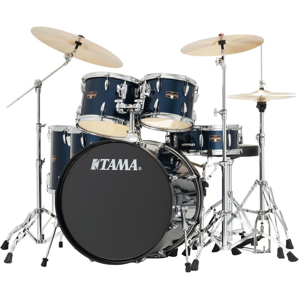 TAMA IP62NCMNB Imperialstar 6-Piece Drum Set with Cymbals